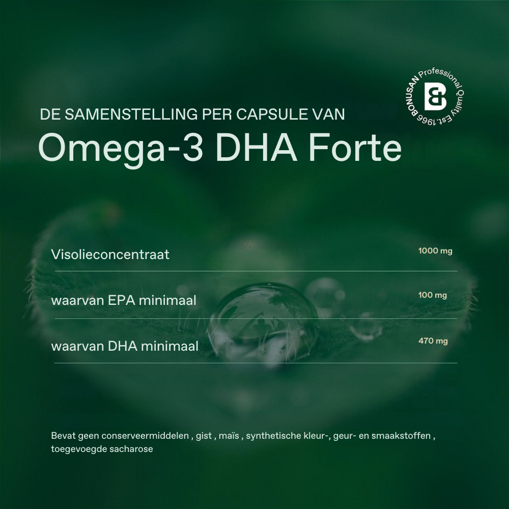 Bonusan Omega 3 DHA forte FOS