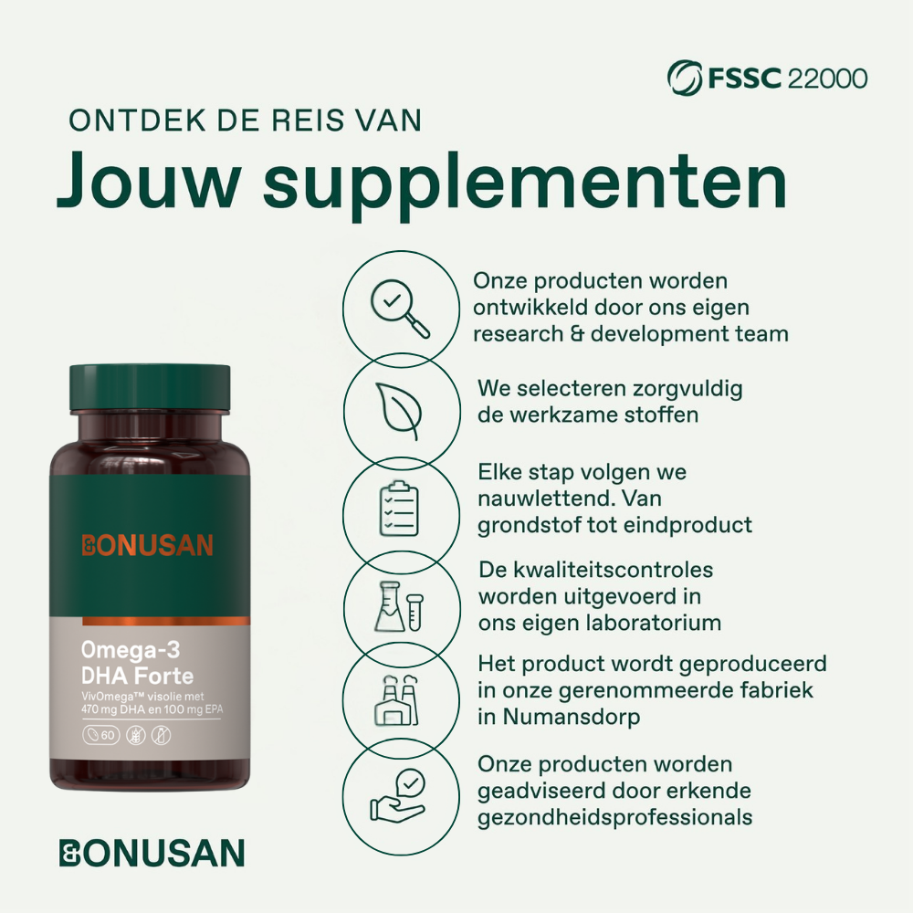 Bonusan Omega 3 DHA forte FOS