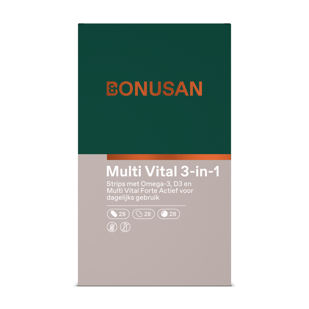 Bonusan Multi vital 3-in-1 28 dagdoses