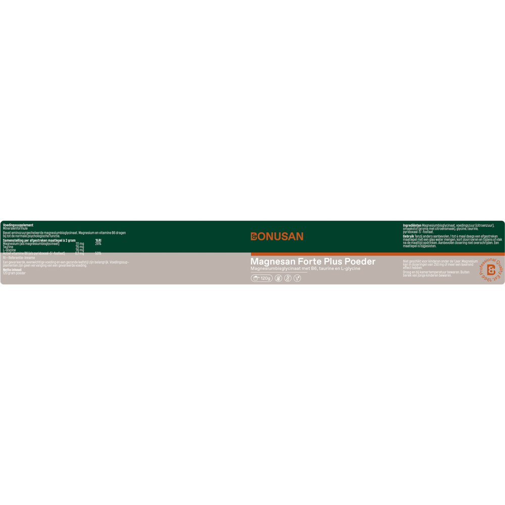 Bonusan Magnesan Forte plus poeder