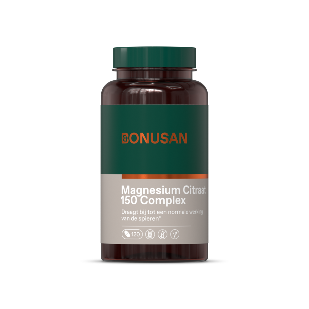 Bonusan Magnesium Citraat 150 mg Complex 120 tabletten
