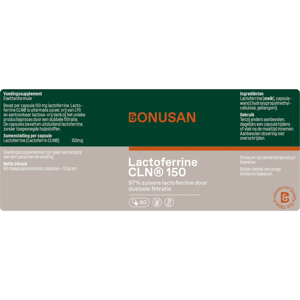 Bonusan Lactoferrine CLN 150 mg