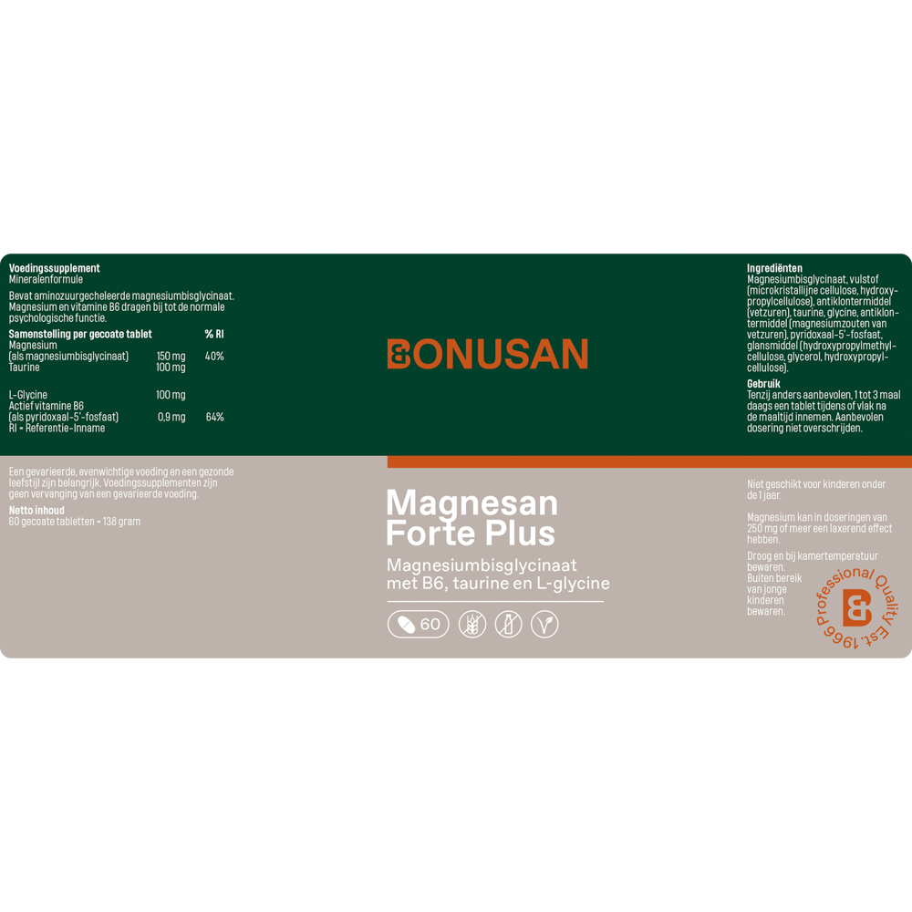 Bonusan Magnesan forte plus
