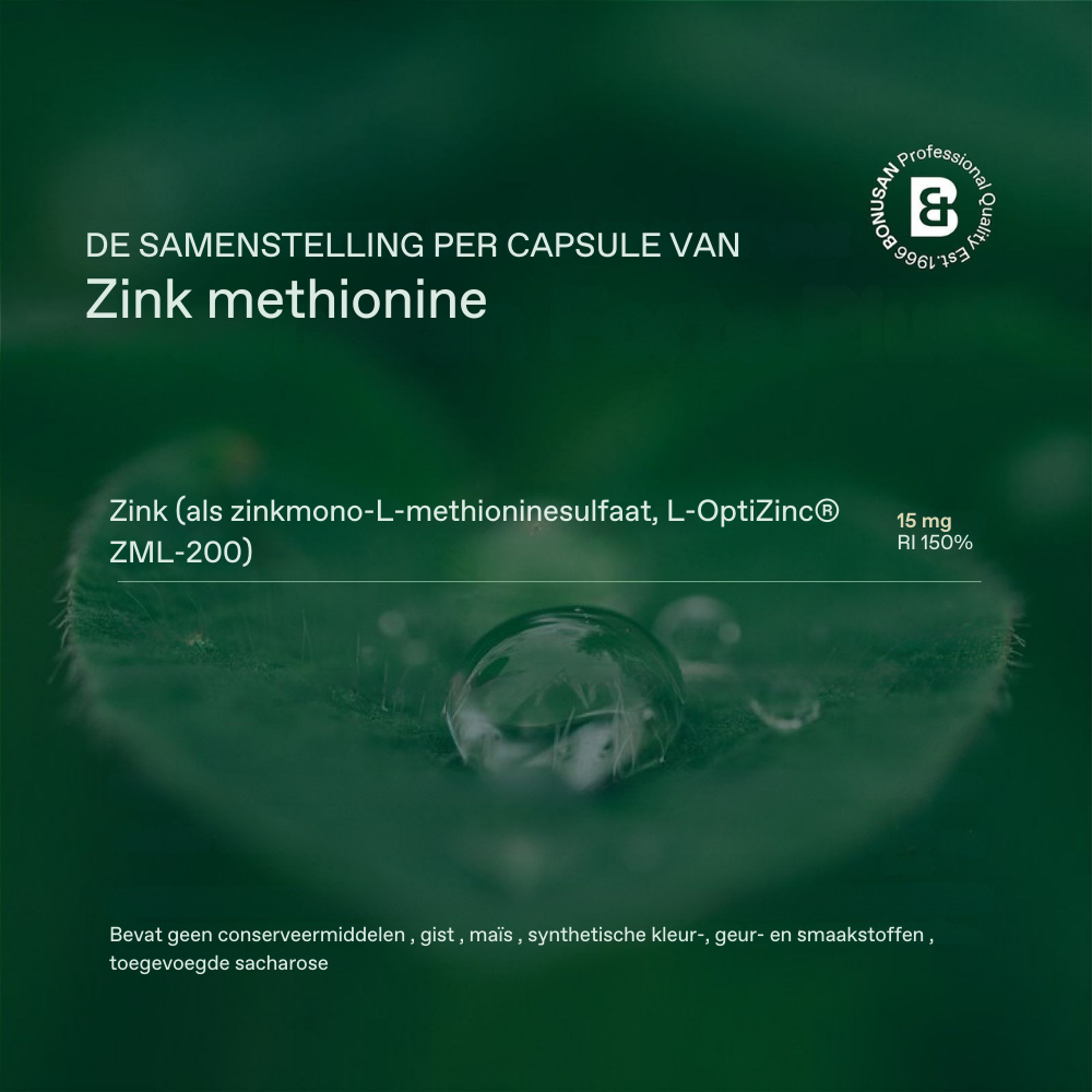 Bonusan Zink methionine