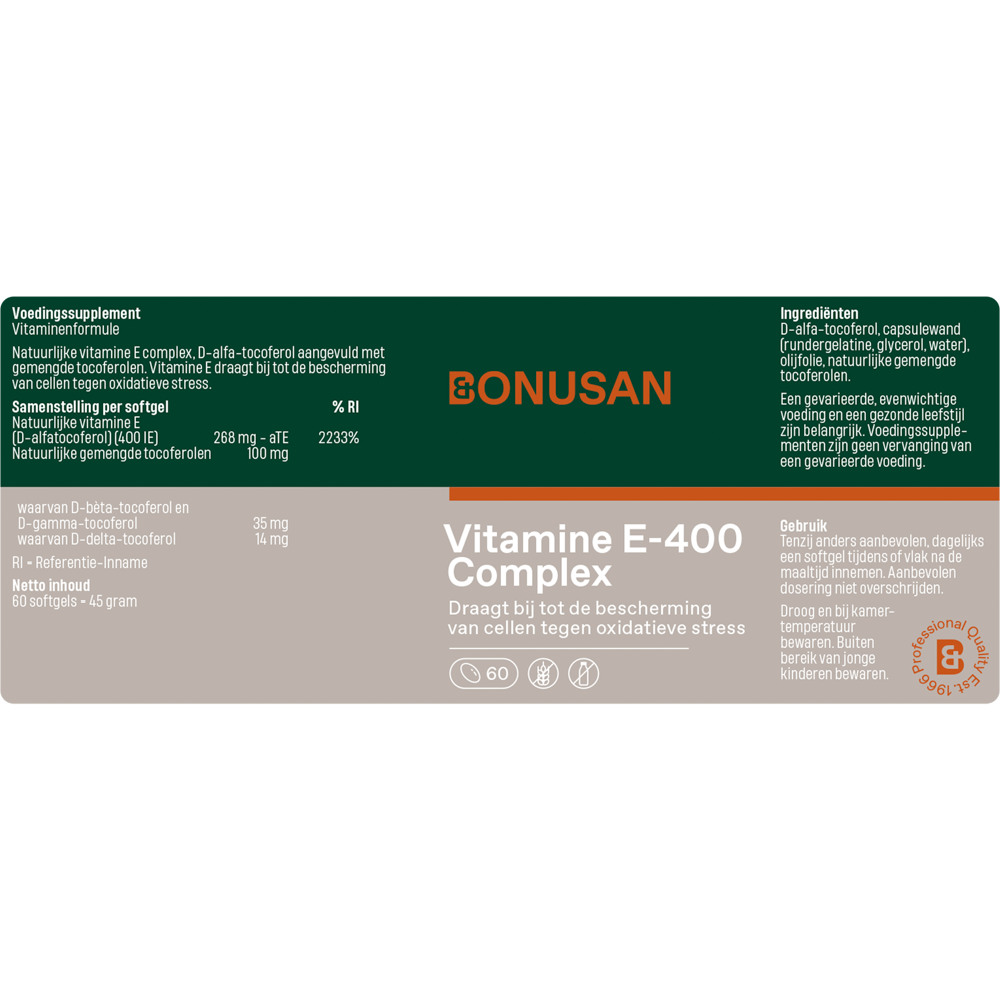 Bonusan Vitamine E 400 Complex