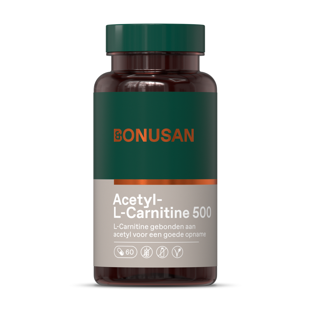 Bonusan Acetyl L carnitine 500 60 vcaps