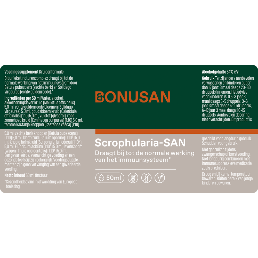 Bonusan Scrophularia-SAN 50 ml