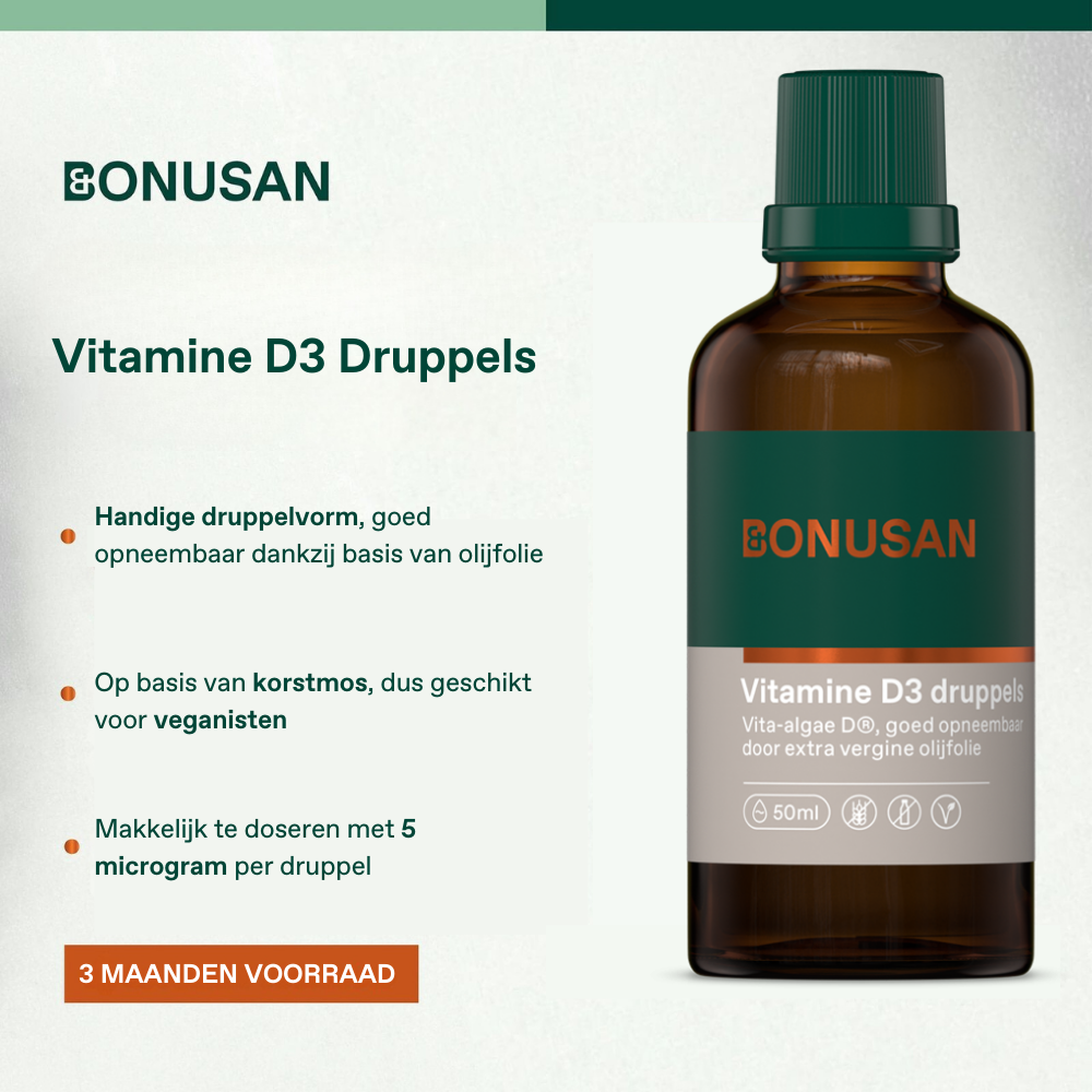 Bonusan Vitamine D3 druppels 50 ml