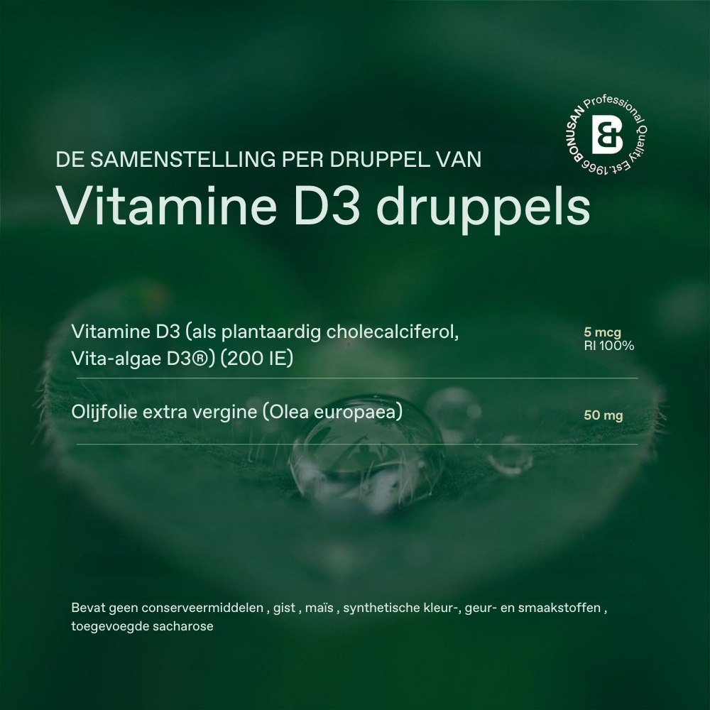 Bonusan Vitamine D3 druppels 50 ml
