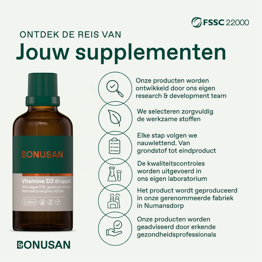 Bonusan Vitamine D3 druppels 50 ml
