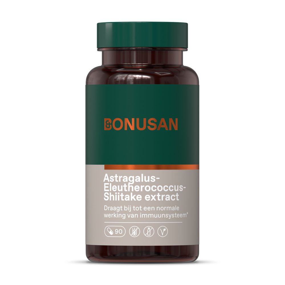 Bonusan Astragalus-Eleutherococcus-Shiitake extract 90 capsules