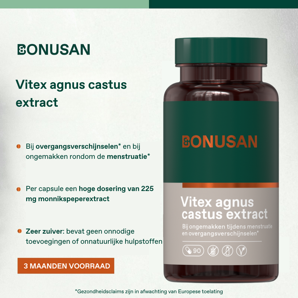 Bonusan Vitex agnus castus extract 90 vcaps