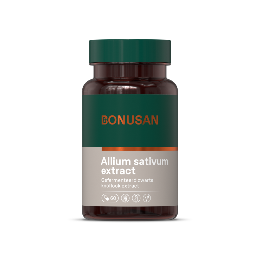 Bonusan Allium sativum extract 60 capsules