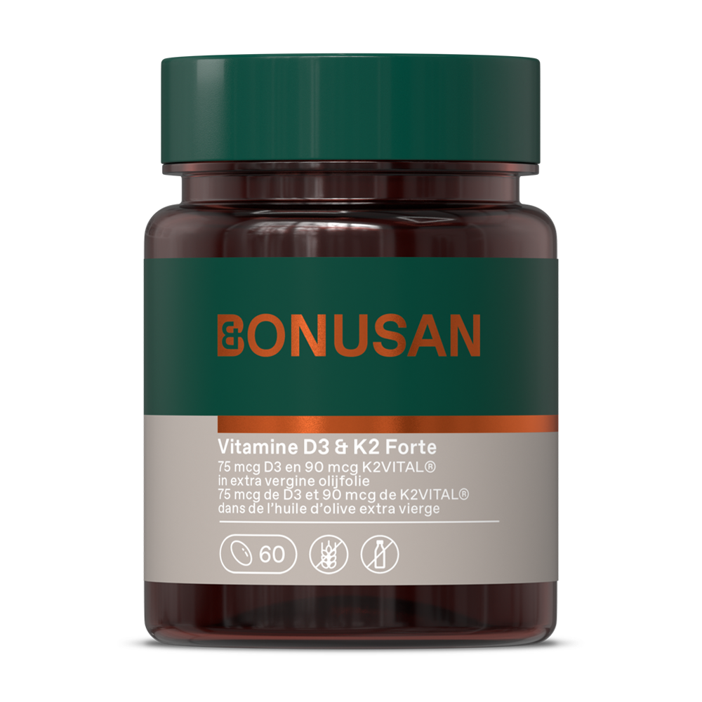 Bonusan Vitamine D3 & K2 België
