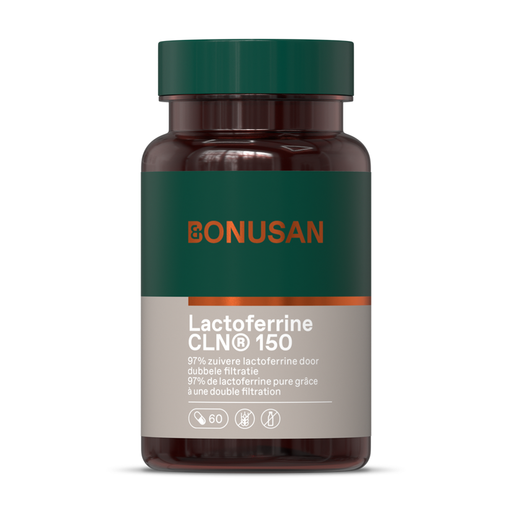 Bonusan Lactoferrine CLN 150 mg België 60 vcaps