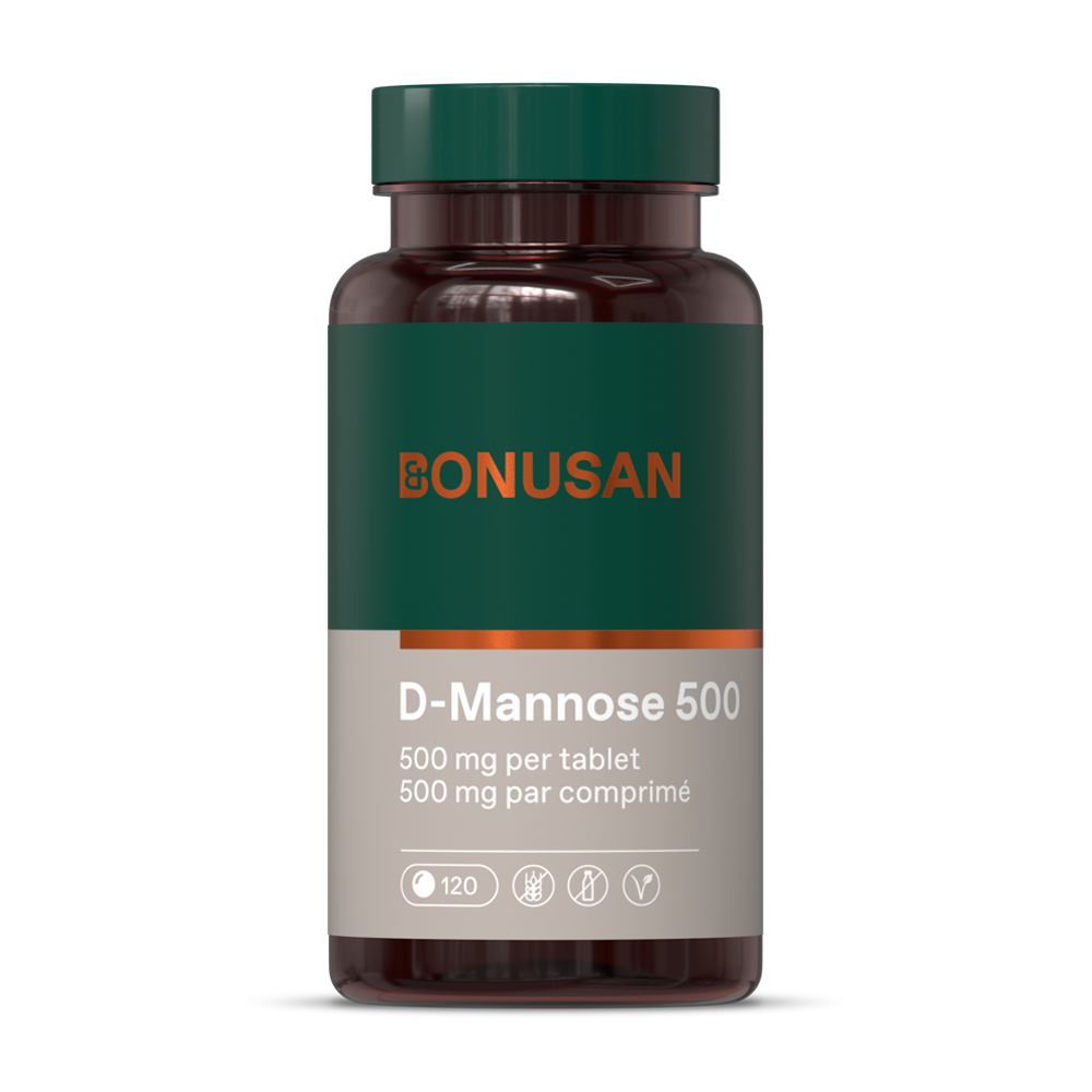 Bonusan D-Mannose 500 mg België 120 tabletten