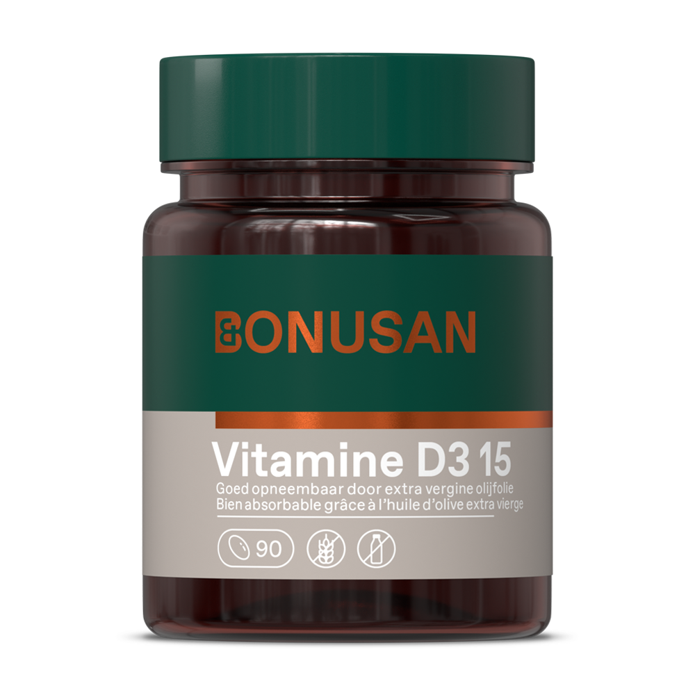 Bonusan Vitamine D3 15 Mcg / 600 IE BE 90 sg