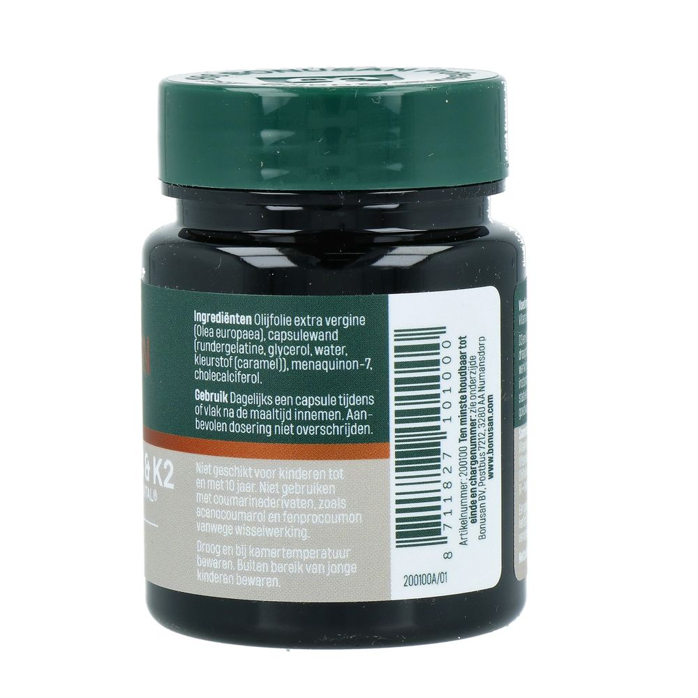 Bonusan Vitamine D3 & K2 60 softgels