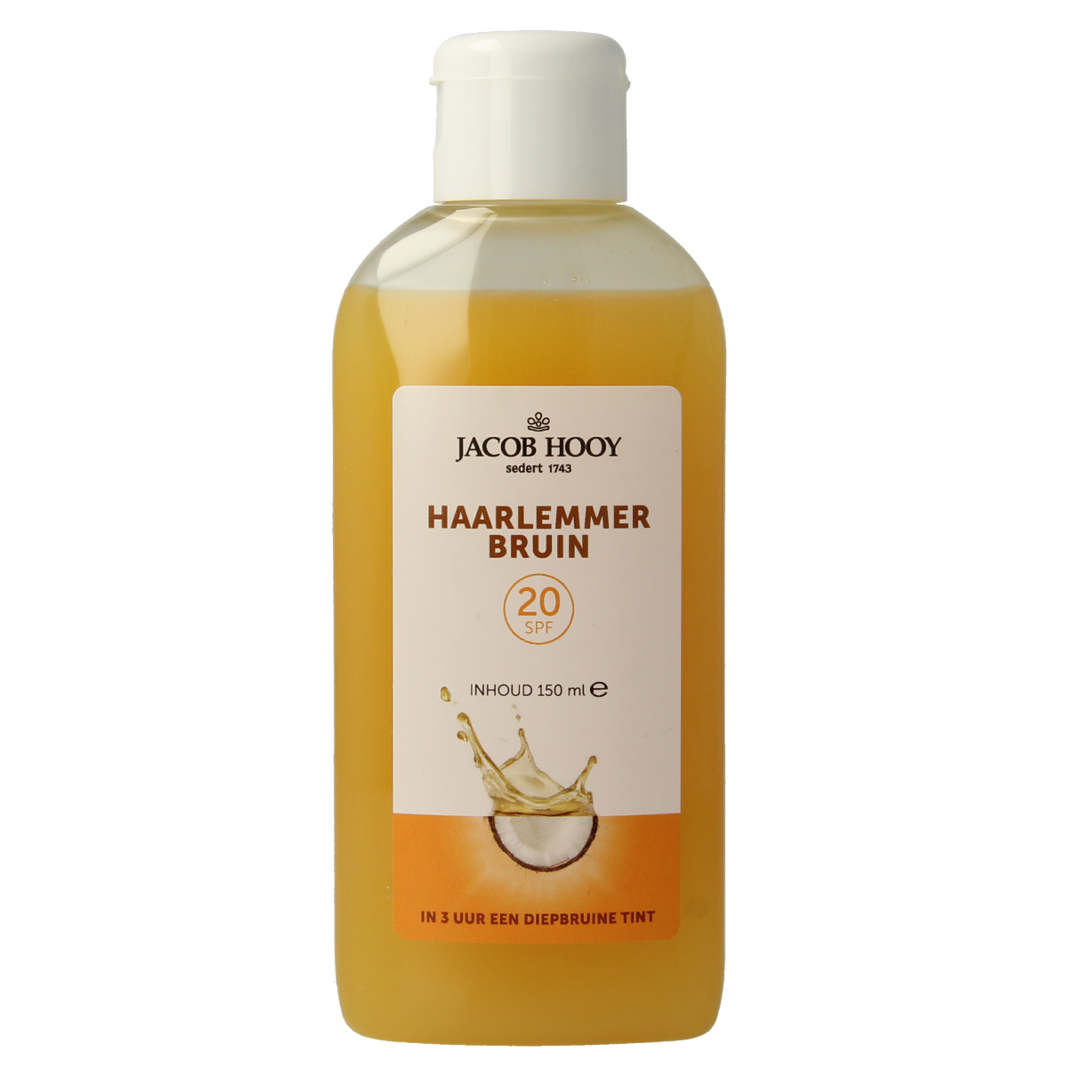 Jacob Hooy haarlemmerbruin spf20 150 ml