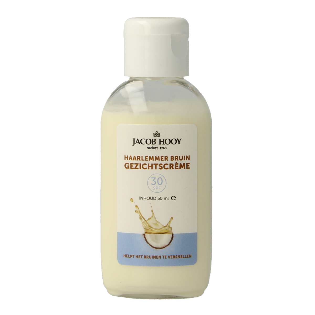 Jacob Hooy haarlemmerbruin spf30 gezicht 50 ml