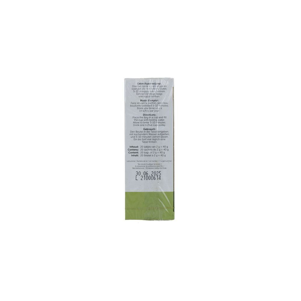 Jacob Hooy Slankisin/slankheidskruiden thee 20 zakjes