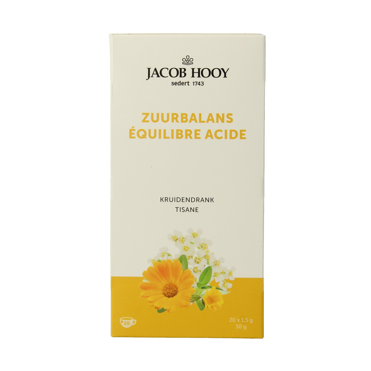 Jacob Hooy Ontzuringsthee 20 zakjes