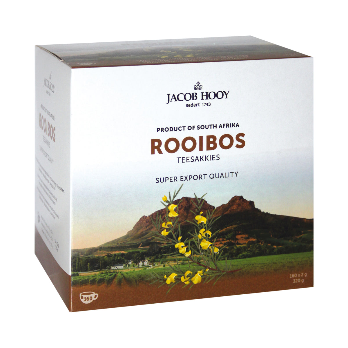Jacob Hooy Rooibosthee jubileum doos 160 zakjes