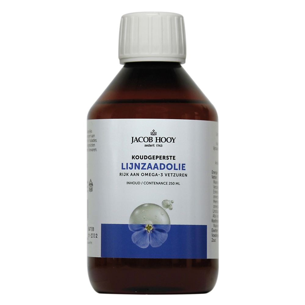 Jacob Hooy Lijnzaad olie 250 ml