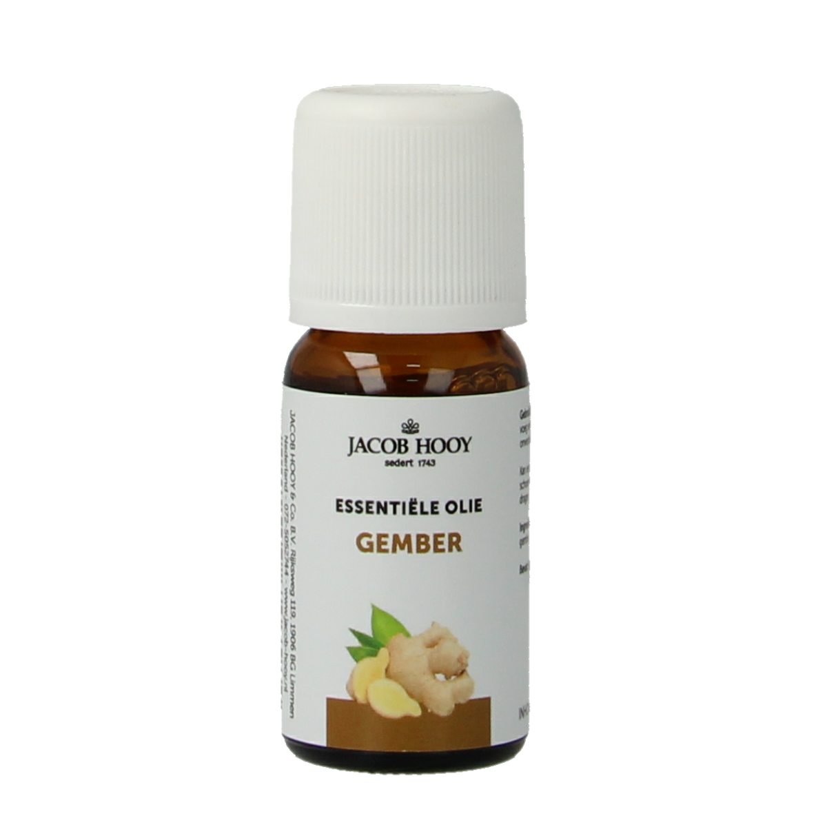 Jacob Hooy gember olie 10 ml