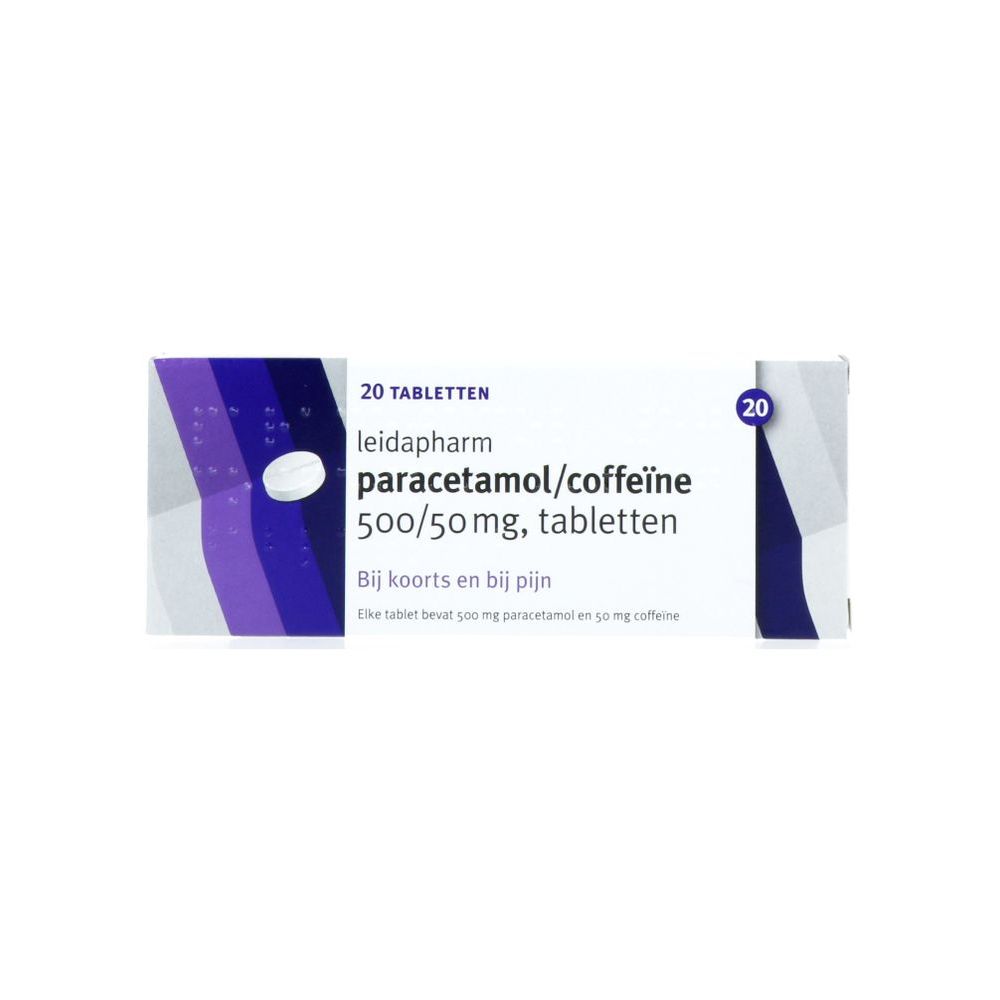 Leidapharm Paracetamol Coffeine Tabletten 20 tb