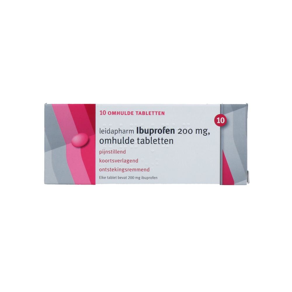 Leidapharm Ibuprofen 200mg Tabletten 10 tb