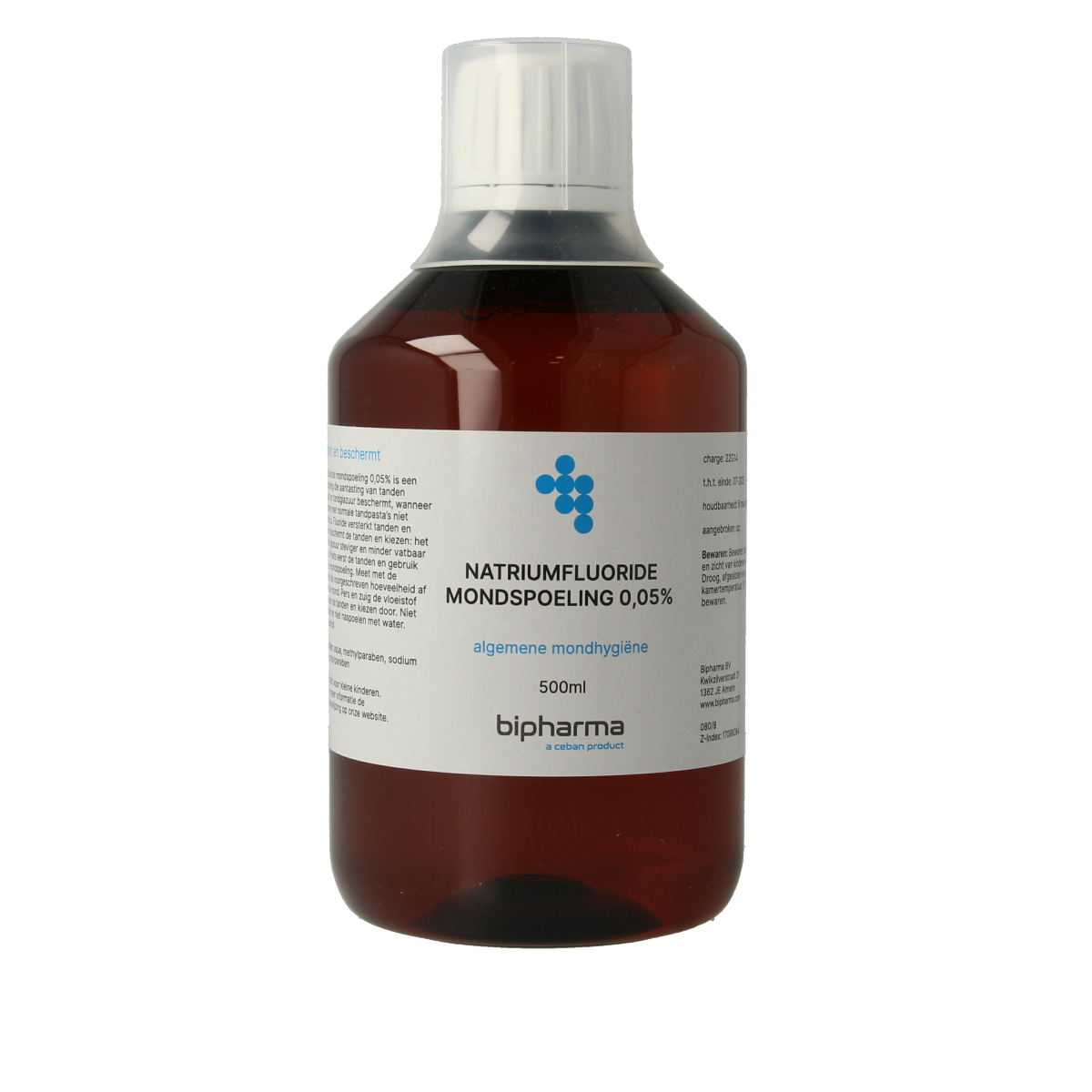 Bipharma Natriumfluoride 0,05% 500 ml