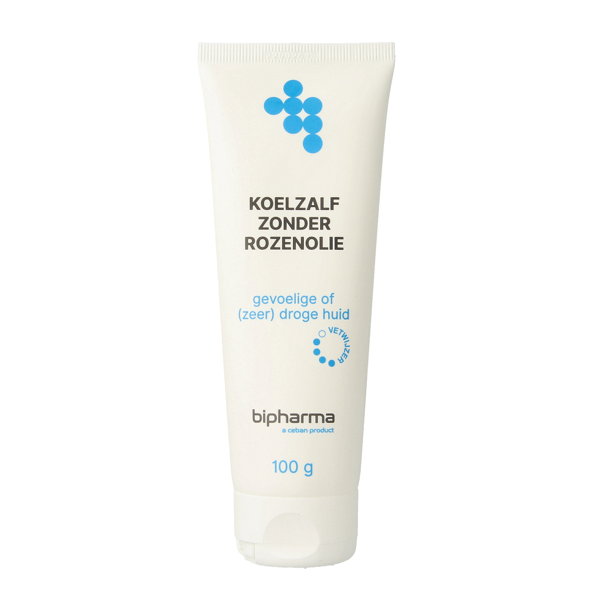 Bipharma Koelzalf zonder rozenolie 100 gram zonder doosje