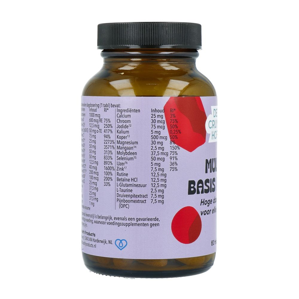 Cruydhof Multi basis 60 tabletten