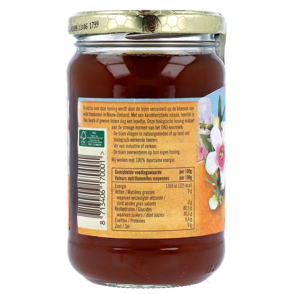 De Traay Manuka kanuka honing 350 gram