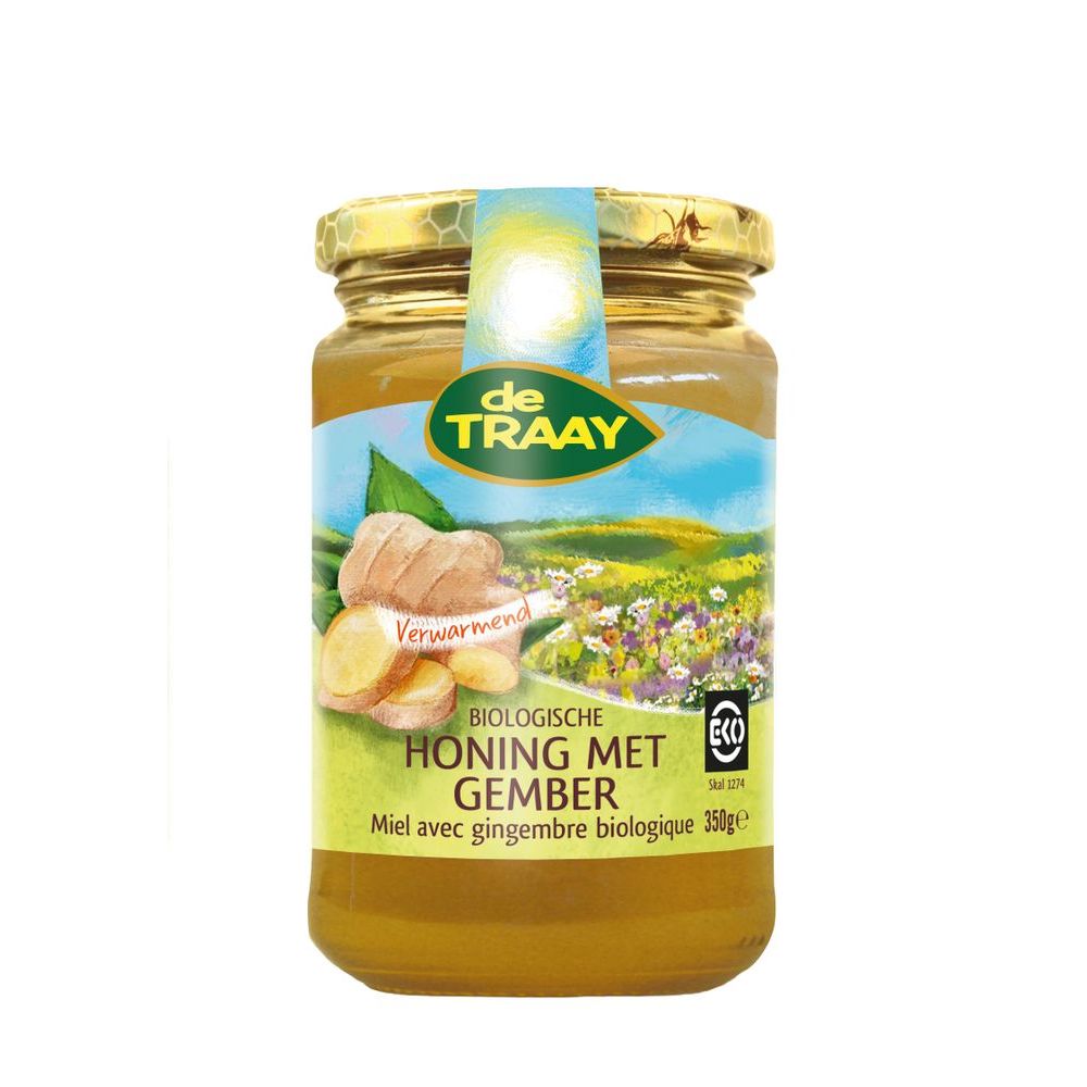 De Traay Honing met gember 350 gram