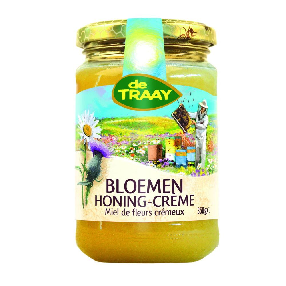 De Traay Bloemenhoning creme