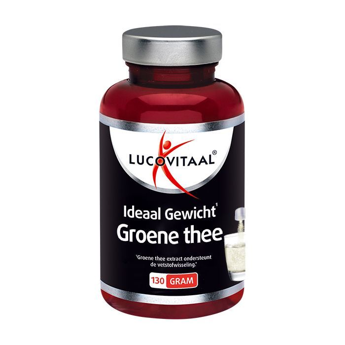 Lucovitaal Nu slank green tea poeder 130 gram