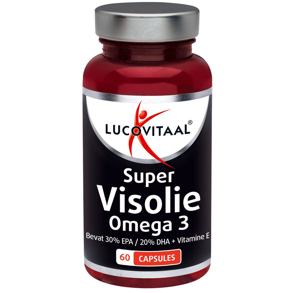 Lucovitaal Super visolie omega 3-6 60 capsules