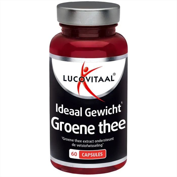 Lucovitaal Nu slank green tea 60 capsules