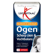 Lucovitaal Ogen scherp zien & vochtbalans 30 capsules
