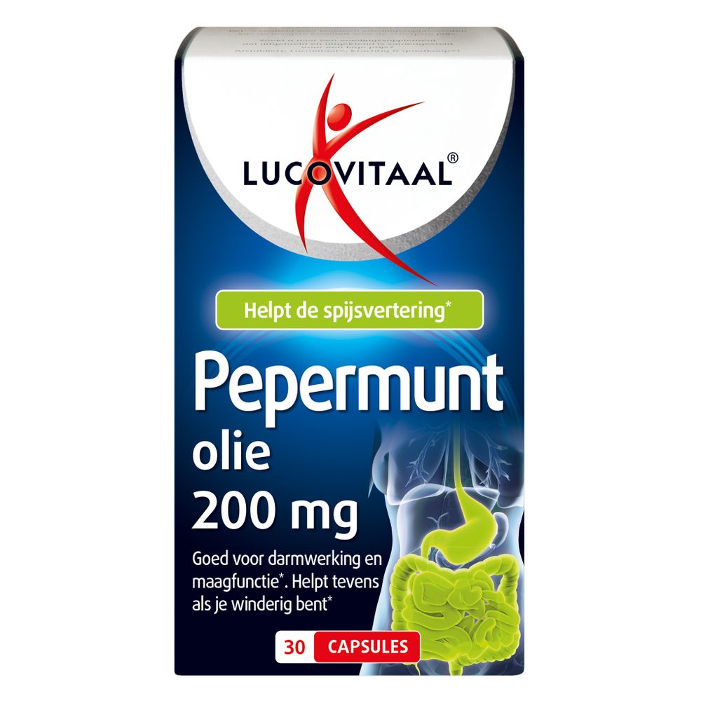 Lucovitaal Pepermuntolie 30 capsules