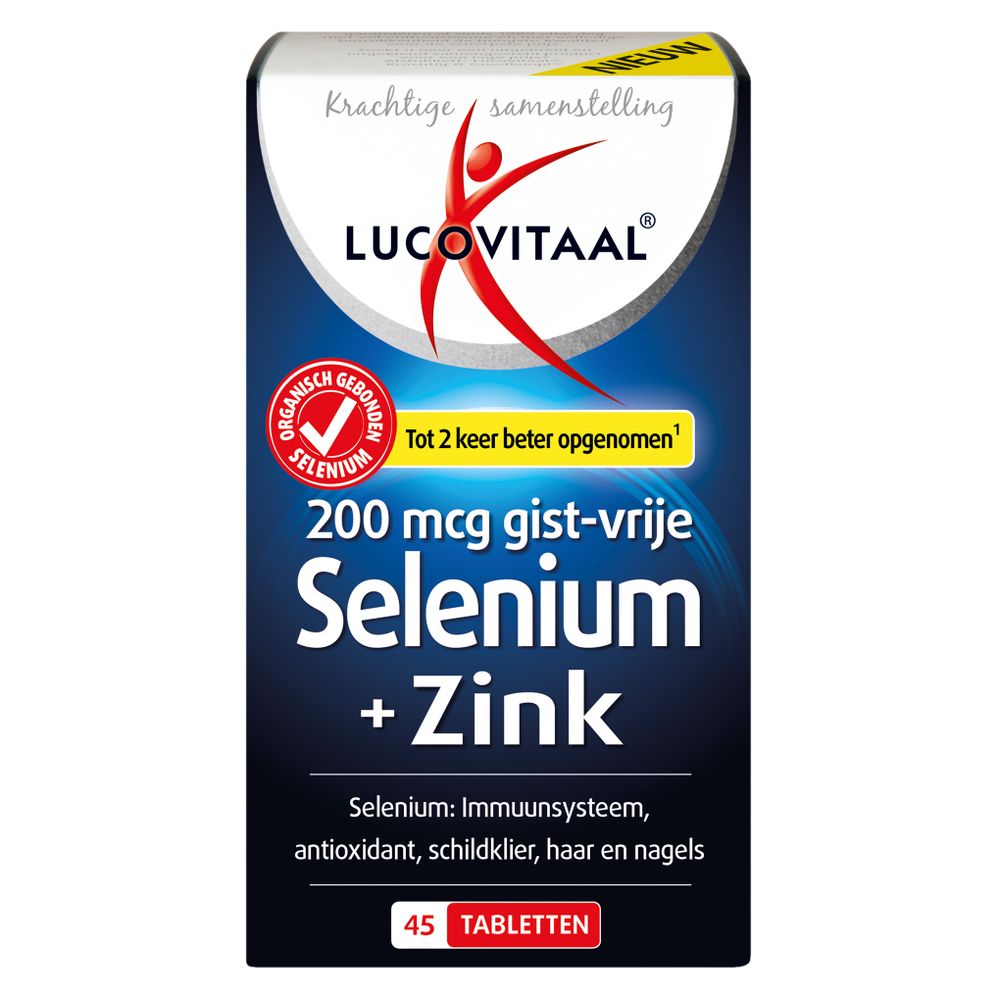 Lucovitaal Selenium zink 45 tabletten