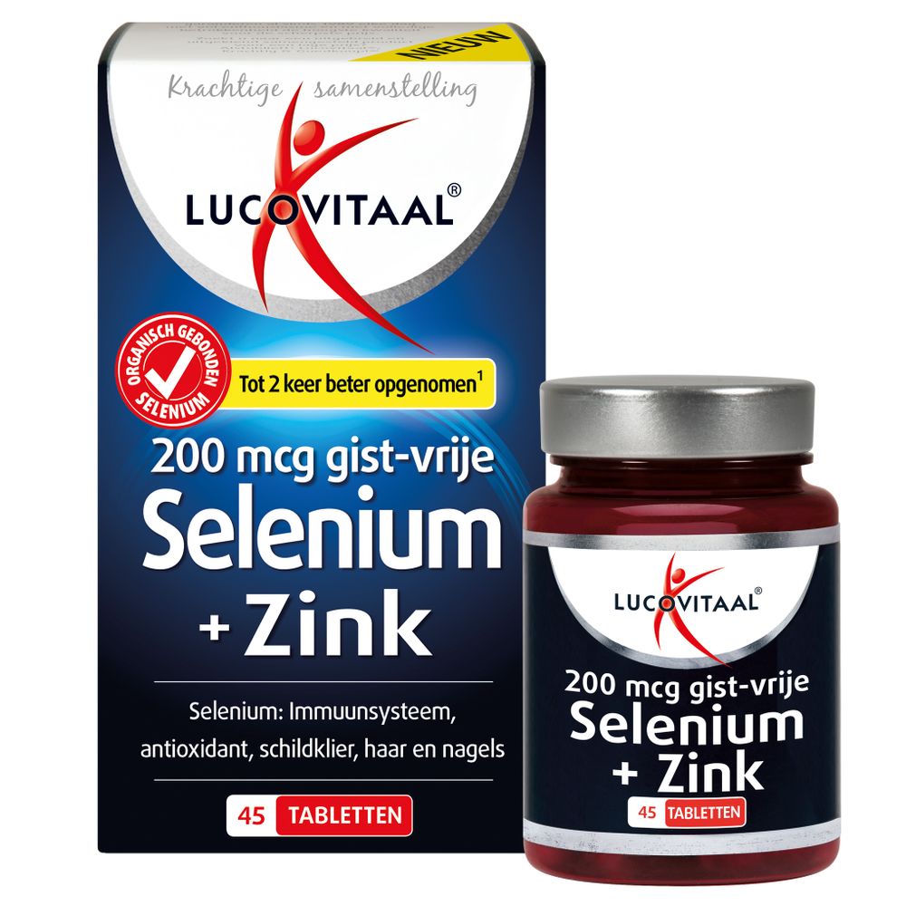 Lucovitaal Selenium zink 45 tabletten