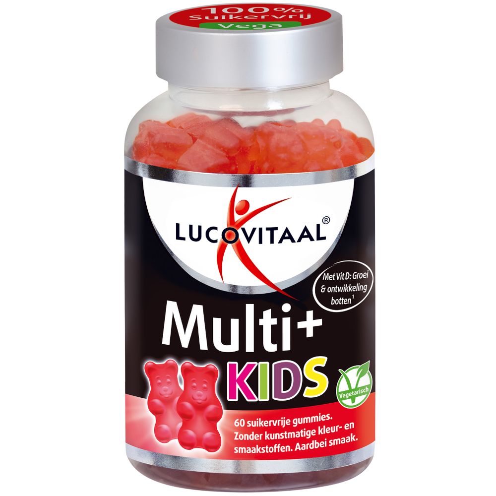 Lucovitaal Multi+ kids 60 gummies