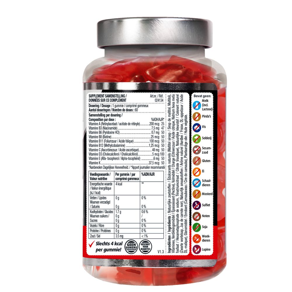 Lucovitaal Multi+ kids 60 gummies