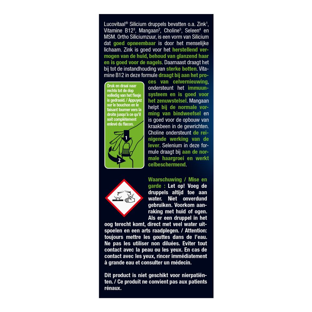 Lucovitaal Silicium druppel 30 ml