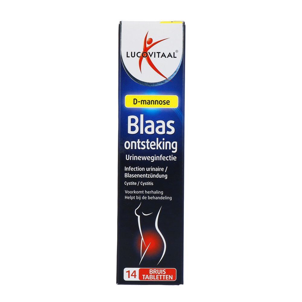 Lucovitaal D-Mannose blaasontsteking 14 bruistabletten
