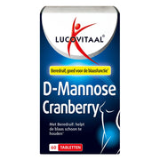 Lucovitaal D-mannose cranberry 60 tabletten