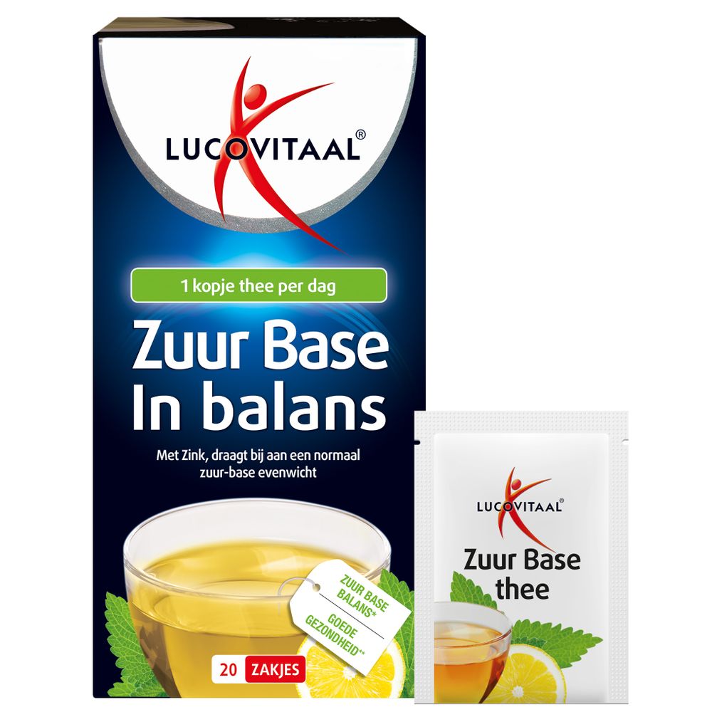 Lucovitaal Zuurbase thee 20 zakjes